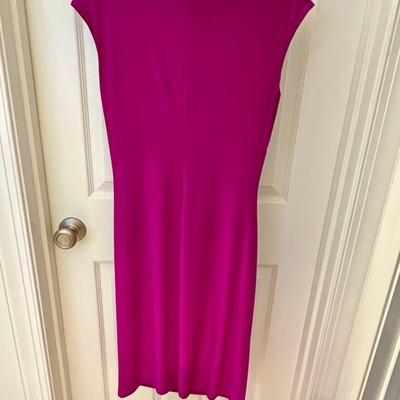 Ralph Lauren Knit Dress in Raspberry - Picture 3 of 6